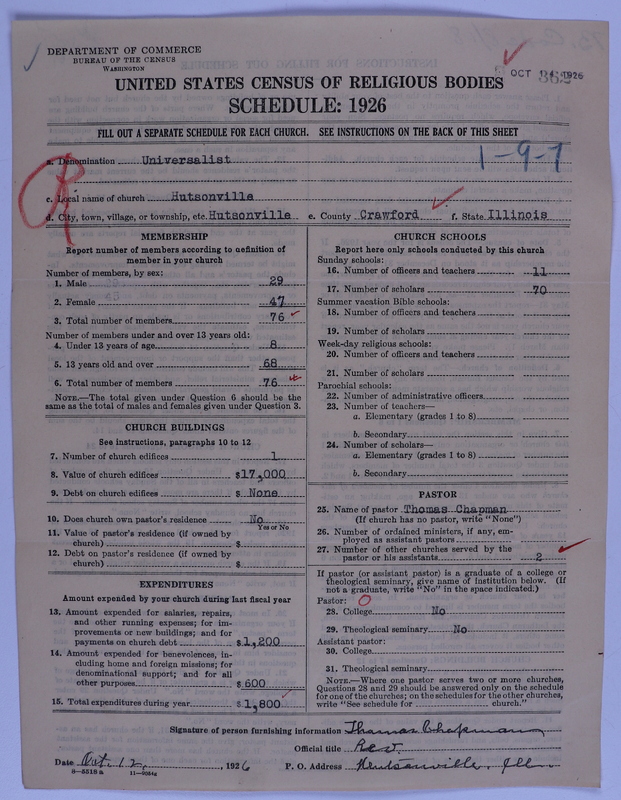 Scan of Universalist Church: 362