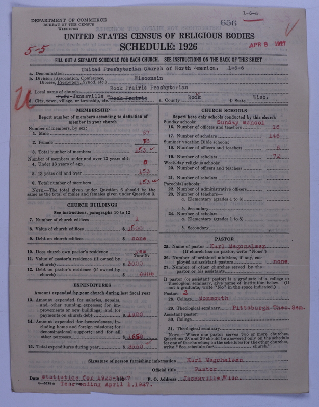 Scan of United Presbyterian Church of North America: 656