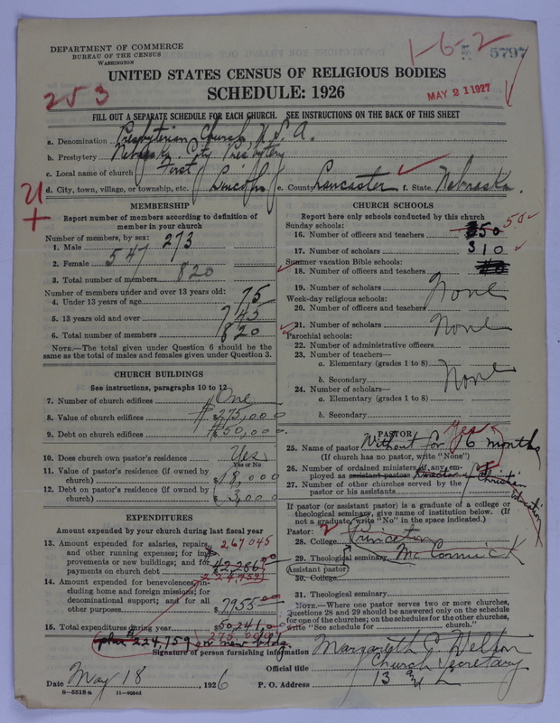 Scan of Presbyterian Church in the United States of America: 5797