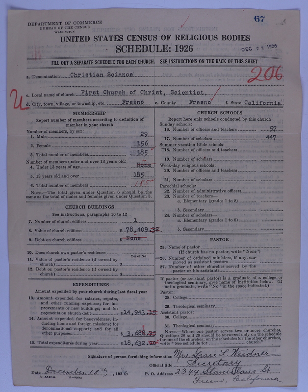 Scan of Church of Christ, Scientist: 67