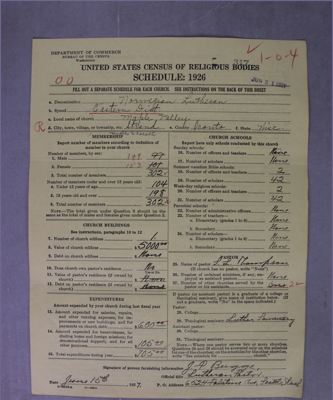Scan of Norwegian Lutheran Church of America: 317