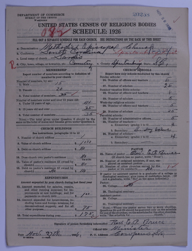 Scan of Methodist Episcopal Church: 20258