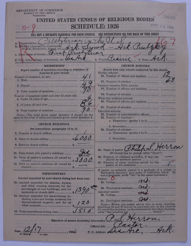 Scan of Presbyterian Church in the United States: 2899