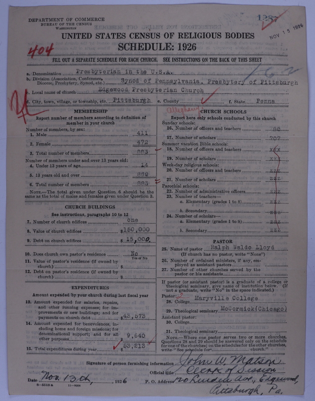Scan of Presbyterian Church in the United States of America: 1287