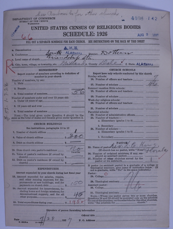Scan of African Methodist Episcopal Church: 4468