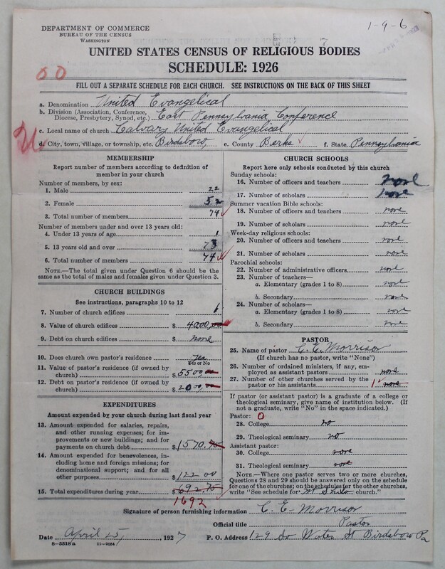 Scan of Evangelical Congregational Church: 7