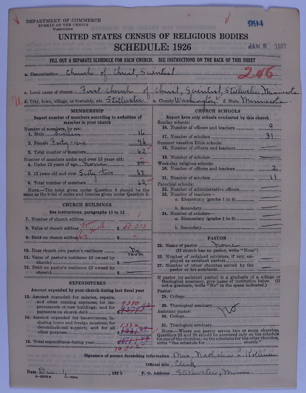 Scan of Church of Christ, Scientist: 994