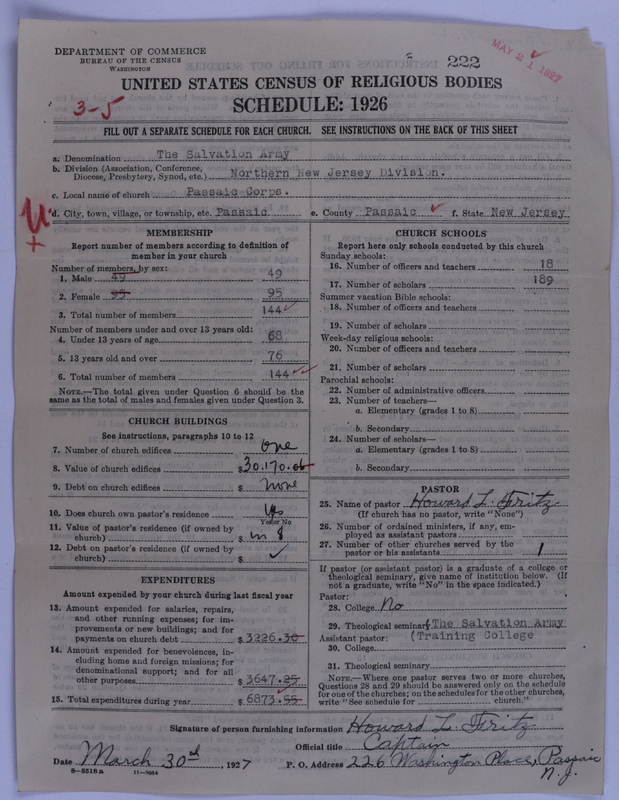 Scan of Salvation Army: 222