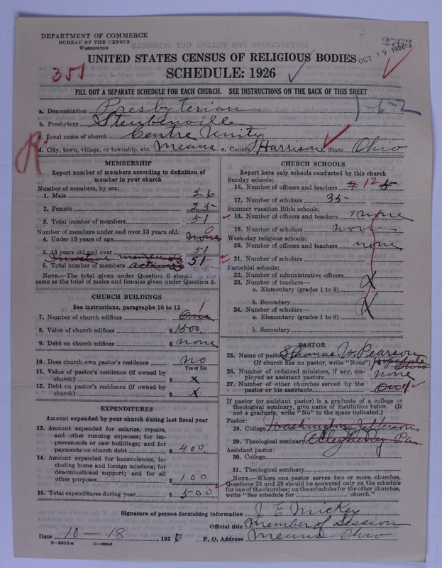Scan of Presbyterian Church in the United States of America: 2763
