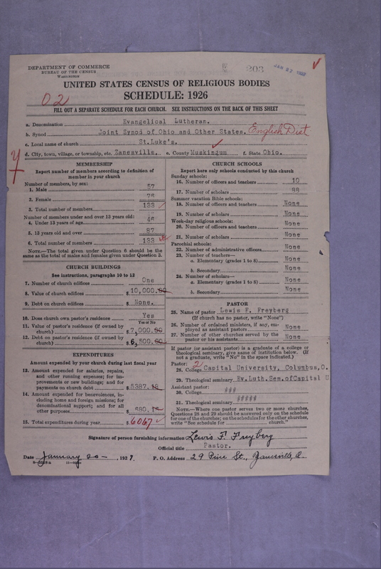 Scan of Synod of the Reformed Presbyterian Church of North America: 203