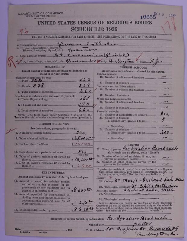 Scan of Roman Catholic Church: 10655