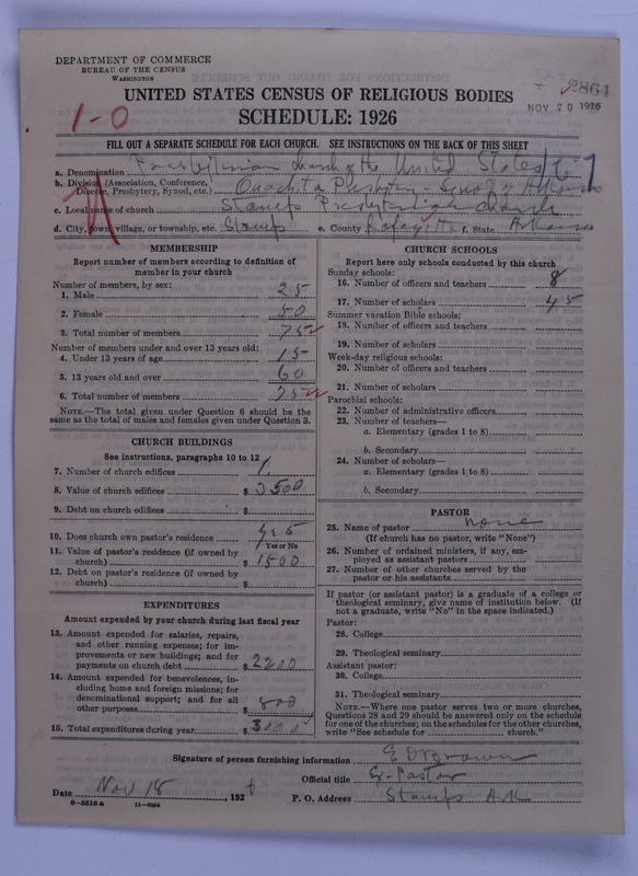 Scan of Presbyterian Church in the United States: 2864