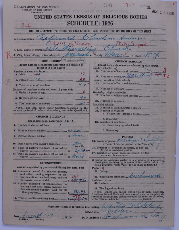 Scan of Reformed Church in America: 268