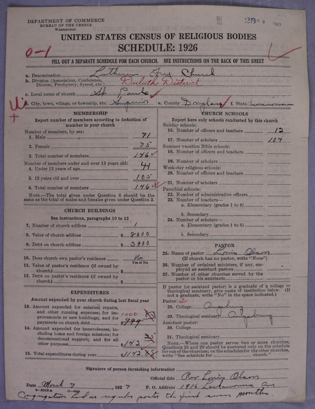 Scan of Lutheran Free Church: 23