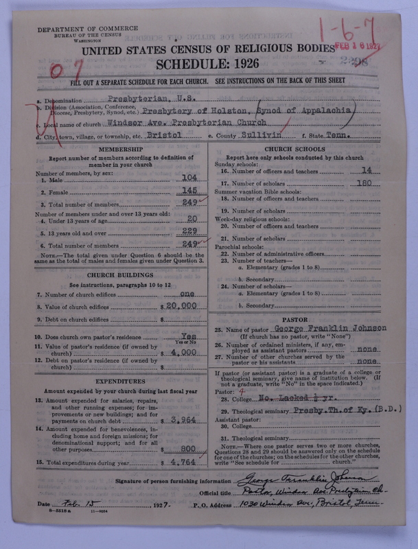 Scan of Presbyterian Church in the United States: 2298