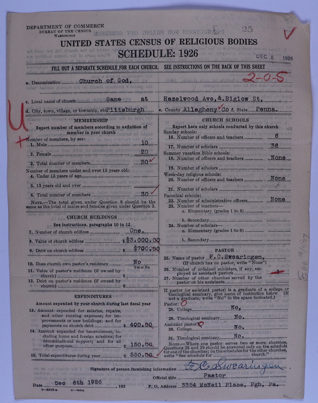 Scan of Church of God (Headquarters, Anderson, Ind.): 25