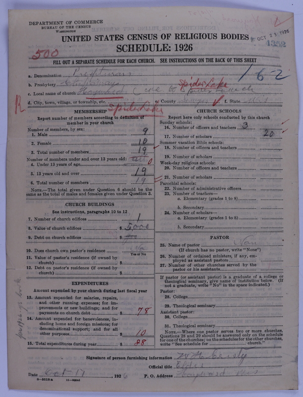 Scan of Presbyterian Church in the United States of America: 4352