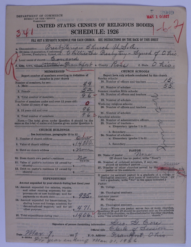 Scan of Presbyterian Church in the United States of America: 2969