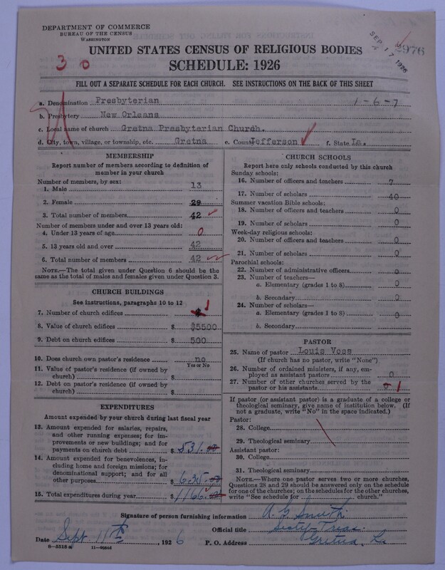 Scan of Presbyterian Church in the United States: 2976