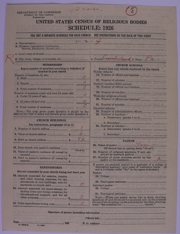 Scan of Reformed Mennonite Church: 6
