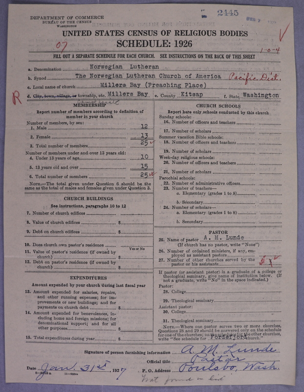 Scan of Norwegian Lutheran Church of America: 2446