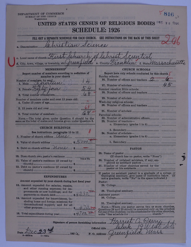 Scan of Church of Christ, Scientist: 816