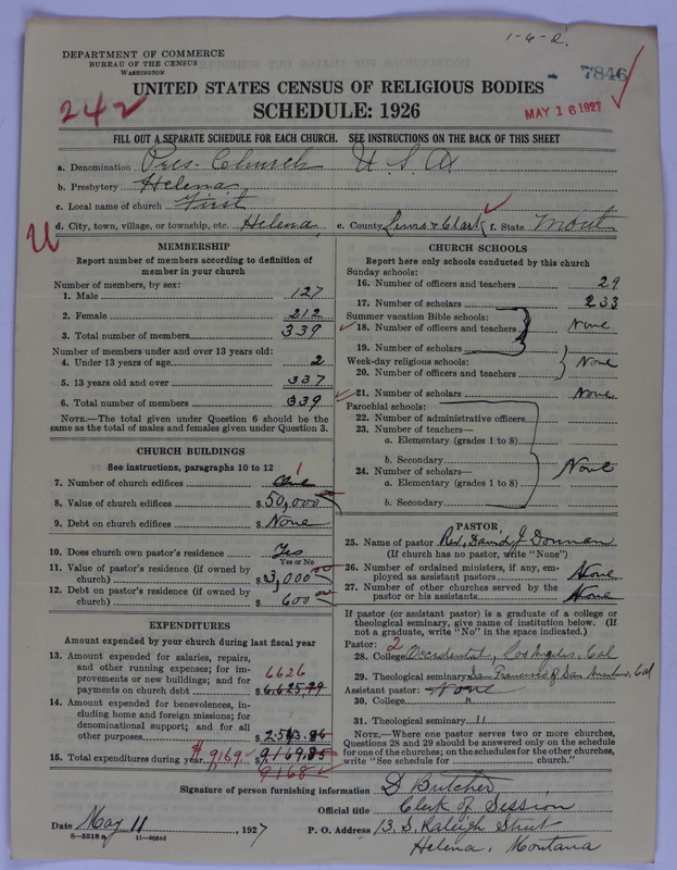 Scan of Presbyterian Church in the United States of America: 7846