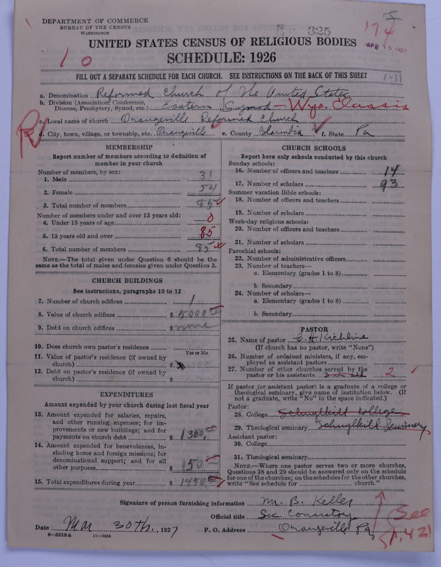 Scan of Reformed Church in the United States: 325