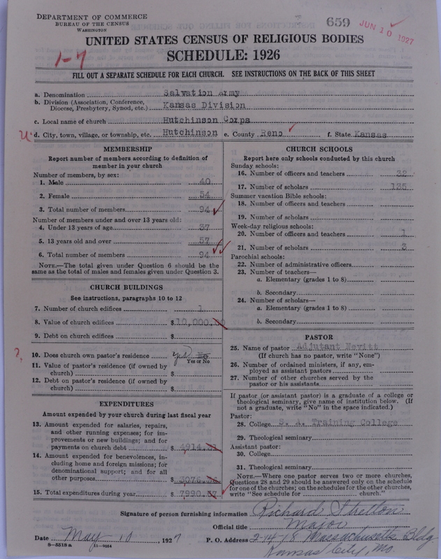 Scan of Salvation Army: 659