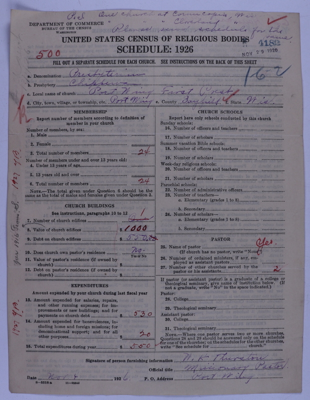 Scan of Presbyterian Church in the United States of America: 4182