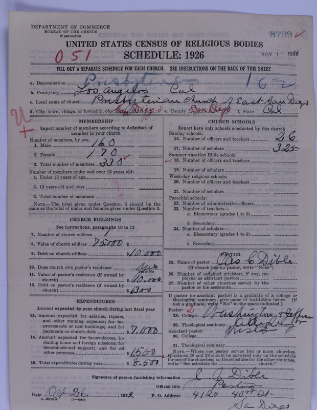 Scan of Presbyterian Church in the United States of America: 8799