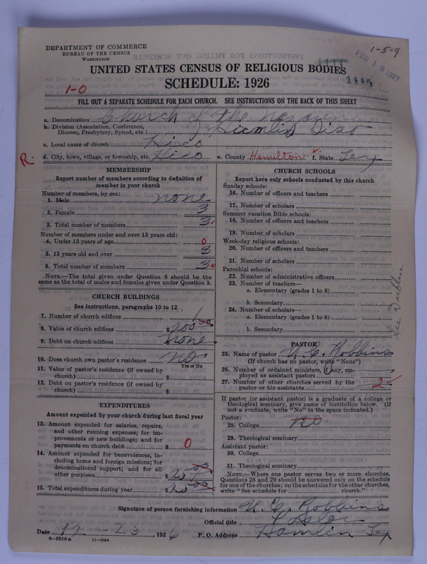 Scan of Church of the Nazarene: 1115
