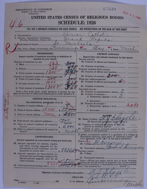 Scan of Roman Catholic Church: 17220