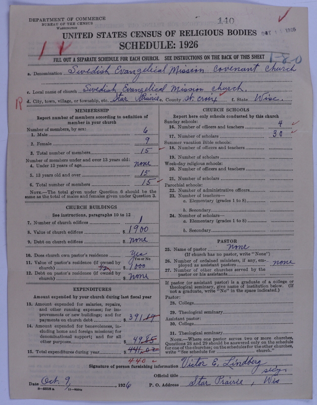 Scan of Swedish Evangelical Mission Covenant of America: 140