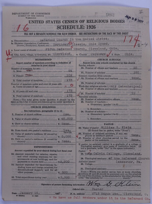 Scan of Reformed Church in the United States: 982