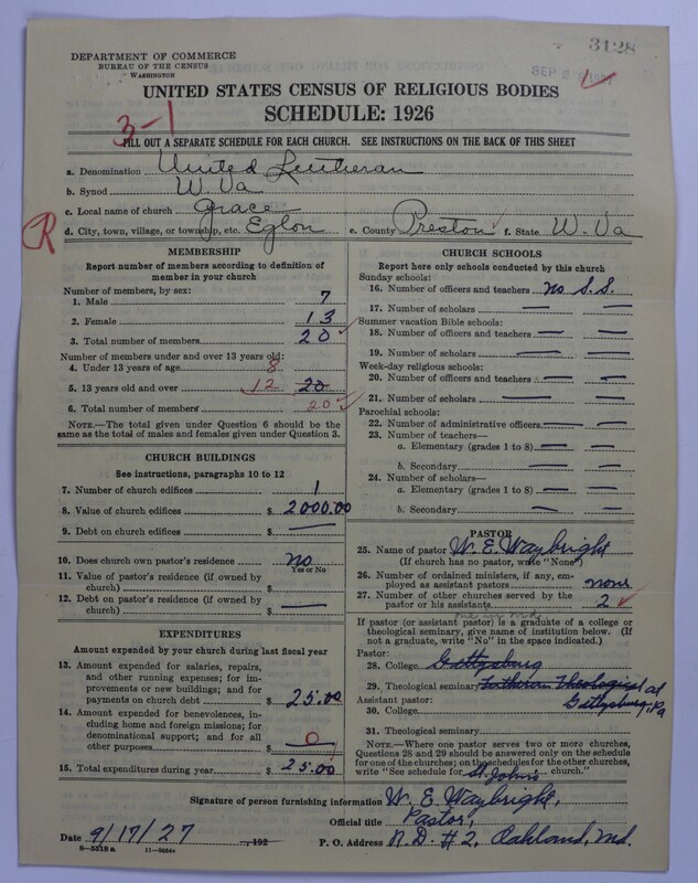 Scan of United Lutheran Church in America: 3128