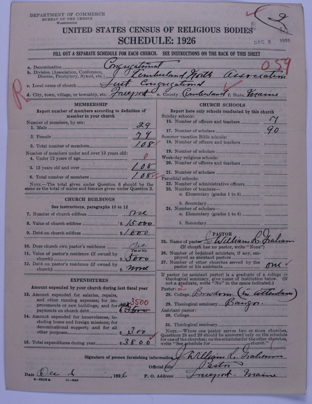 Scan of Congregational Churches: 45
