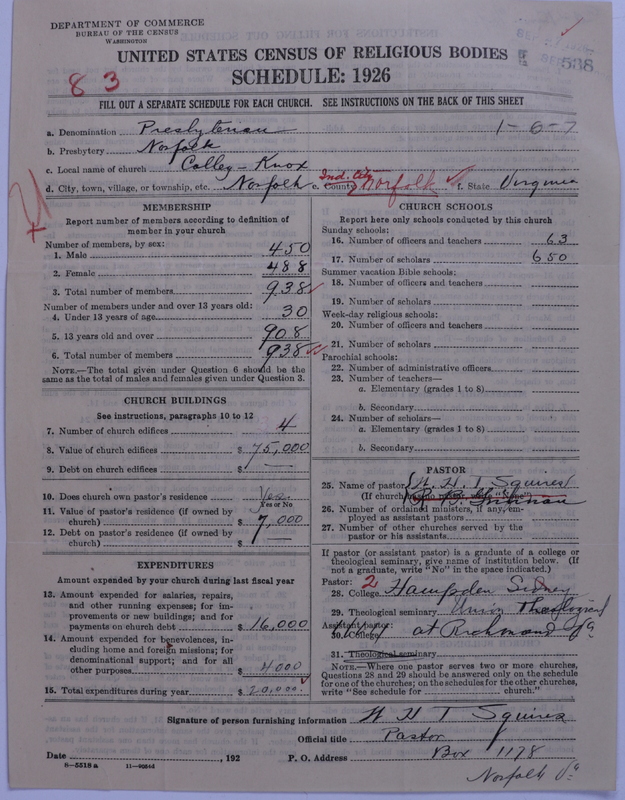 Scan of Presbyterian Church in the United States: 538
