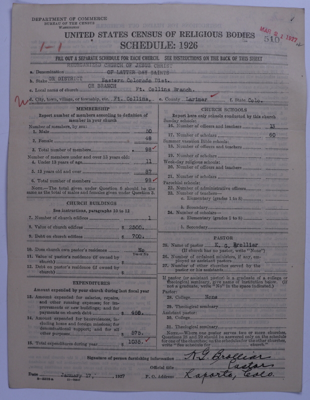 Scan of Reorganized Church of Jesus Christ of Latter Day Saints: 510