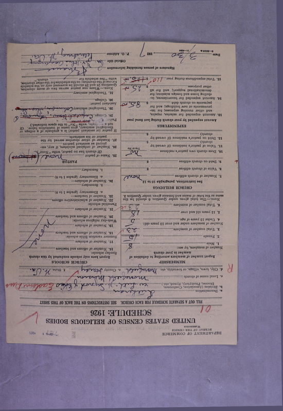 Scan of Synod of the Reformed Presbyterian Church of North America: 727