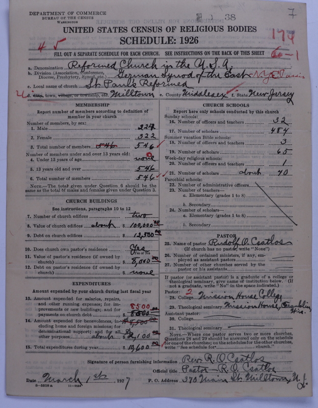 Scan of Reformed Church in the United States: 38