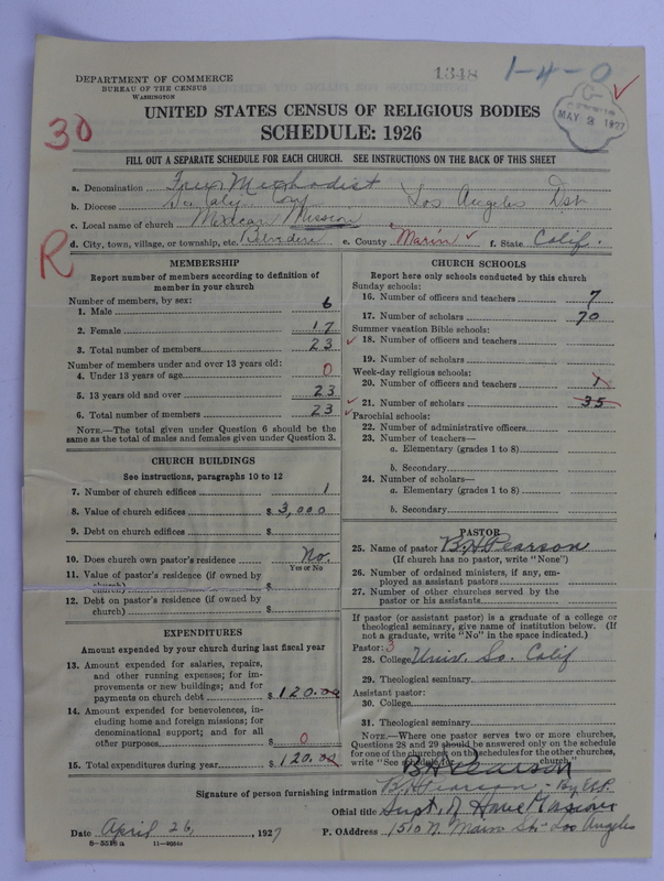 Scan of Free Methodist Church of North America: 1348