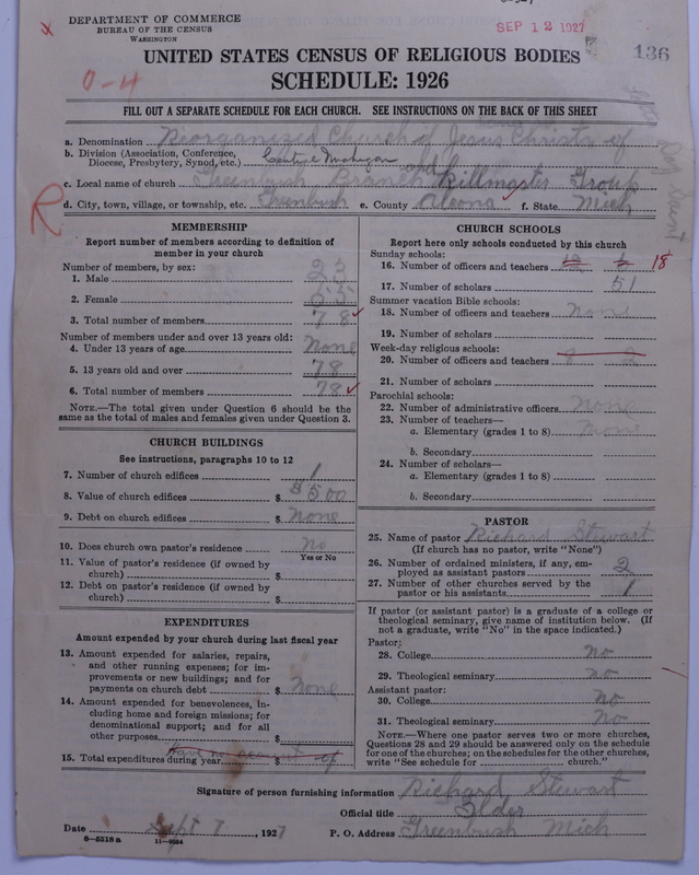 Scan of Reorganized Church of Jesus Christ of Latter Day Saints: 136