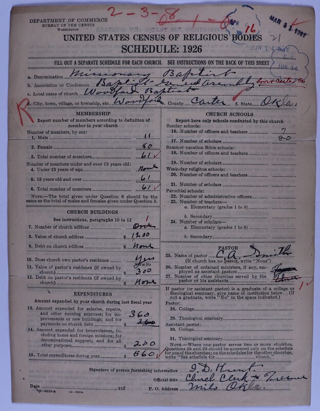 Scan of Missionary Baptist General Assembly of Oklahoma: 16