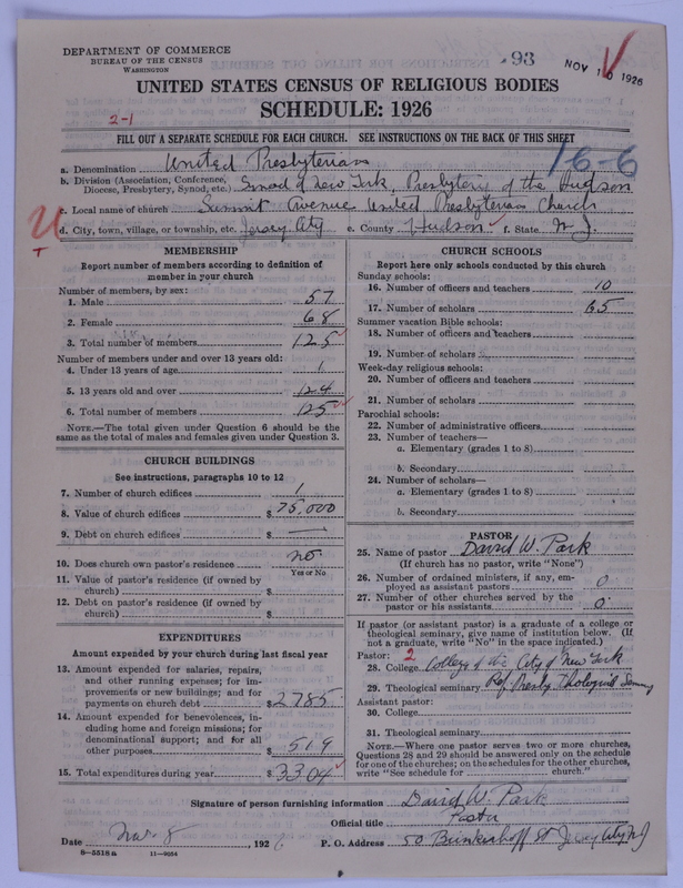 Scan of United Presbyterian Church of North America: 93