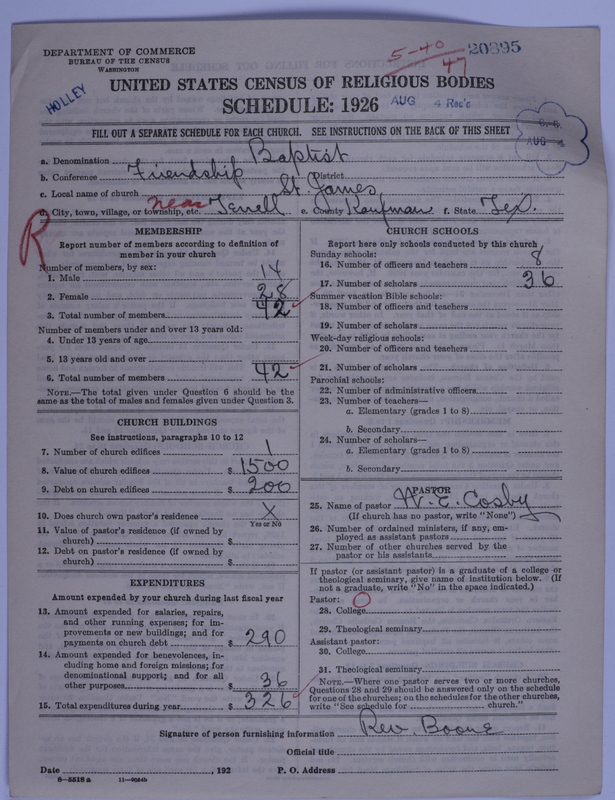 Scan of Negro Baptists: 20895