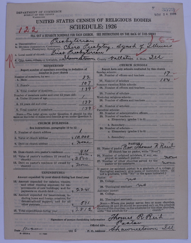 Scan of Presbyterian Church in the United States of America: 3572