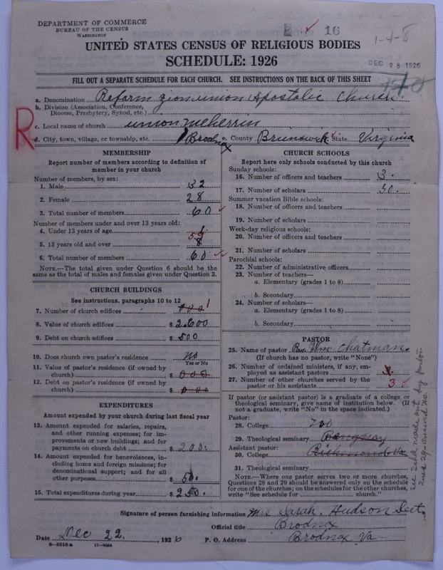 Scan of Reformed Zion Union Apostolic Church: 16
