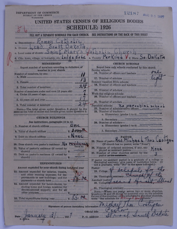 Scan of Roman Catholic Church: 12187