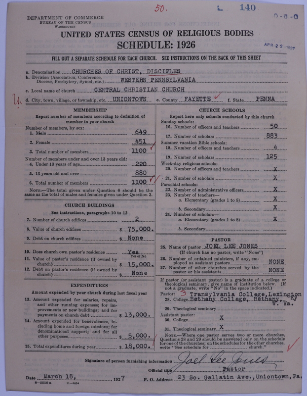 Scan of Disciples of Christ: 140